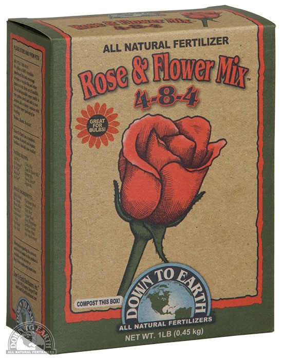 Down to Earth Rose & Flower Mix 4-8-4