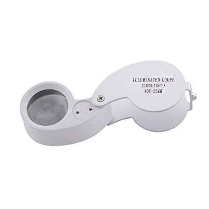 Magnifying Loupe 40x with LED