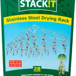 STACK!T 28 Clip Stainless Steel Drying Rack