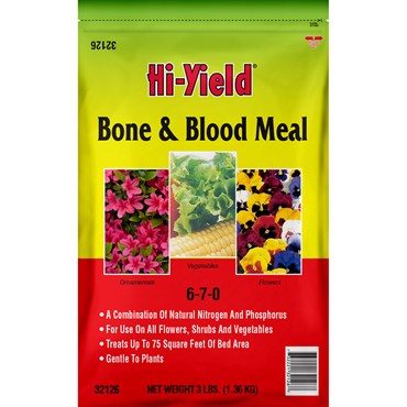 Hi-Yield Bone and Blood Meal (6-7-0) 3 lb.